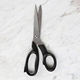 Leyloş Crafts Plastik Saplı Titanyum Makas Siyah Lr