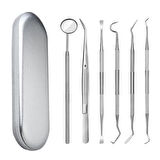 Leyloş 6 Parça Kutulu Ağız Bakımı Diş Bakım Seti Ağız Hijyen Takımı