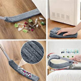 Leyloş Teleskopik 3'lü Mop Toz Alma Püskülü Çok Fonksiyonlu Temizlik Seti