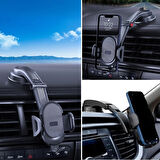 Leyloş Güçlü Vantuzlu Araç İçi Konsol Üstü Telefon Tutucu Aparat