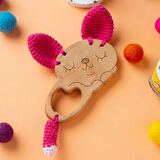 Leyloş Ceylan Figürlü Organik Ahşap Diş Kaşıyıc