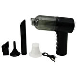 Leyloş 3in1 Araç İçi Kablosuz Şarjlı Mini El Süpürgesi Vakum Ve Üfleme