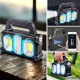 Leyloş  Hurry Bolt Güneş Enerjili Taşınabilir Çalışma Lambası – Powerbank Özellikli