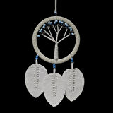 Rüya Kovan Hayat Ağacı Dream Catcher Ekru