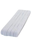 Lastik En 2 Cm 10 Metre Beyaz
