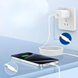 Leyloş Apple Uyumlu 15/15 Pro Type-c To Type-c Hasır Örgü Hızlı Şarj Kablosu (1m)