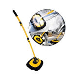 Teleskopik Saplı Kuru Islak Oto Yıkama Fırçası