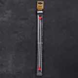 Leyloş Kalpli 4mm 35cm Klasik Alüminyum Örgü Şişi -