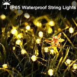 Solar Siyah Kablo Bahçe Aydınlatması