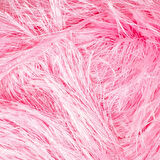 Leyloş Furry Pembe El Örgü İpi - Rf014 - 34049