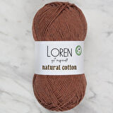 Leyloş Natural Cotton Tarçın El Örgü İpi - R072
