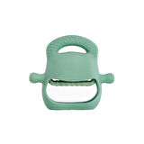 Koyu Yeşil Bebek Silikon Diş Kaşıyıcı