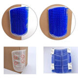 Leyloş  Pratik Kedi Tüyü Kaşıma Ve Tarama Aparatı Duvara Monte Kaşıma Aleti