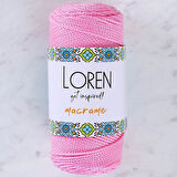 Leyloş Macrame Pembe El Örgü İpi - Rm 074 - 34332