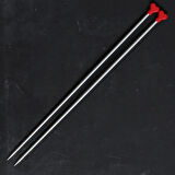 Addı Kalpli 4,5mm 40cm Klasik Alüminyum Örgü Şişi