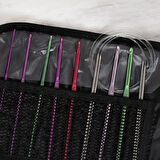 Leyloş Çantalı Tığ Ve Örgü Aksesuarları Seti