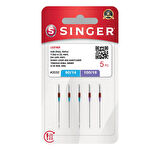 Deri İğnesi Karışık (5'li Blister)(3x14, 2x16 No.)