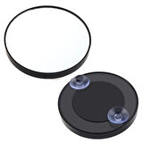 Leyloş 10x Büyüteçli Vantuzlu Pratik Kullanışlı Makyaj Lens Traş Aynası