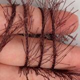 Leyloş Furry Kahverengi El Örgü İpi - Rf093 - 34064