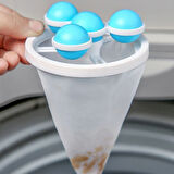 Leyloş ® Çamaşır Makinesi İçin  Toz Ve Evcil Hayvan Tüyü Toplayıcı Yıkanabilir Tüy Temizleme Aparatı