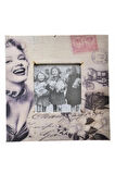 Leyloş Decotown Marilyn Monroe Tasarım Ahşap Resim Fotoğraf Çerçevesi