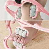 Leyloş Çok Fonksiyonlu Manuel Altı Tekerlekli Boyun Masaj Aleti