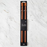 Leyloş Rosewood 12 Mm 36 Cm Ahşap Örgü Şişi