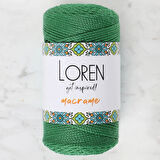 Leyloş Macrame Yeşil El Örgü İpi - Rm 0172 - 34348