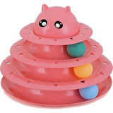 3 Katlı Kedi Oyuncağı Turntable Cat Toy