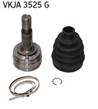 SKF VKJA3525G Aks Kafa Tamir Takımı 107-C1-Aygo Teker Tarafı Freze 24 Teker Tarafı Freze 19 Conta Capı 49.5mm Diş Çap 70.0 4346009C80