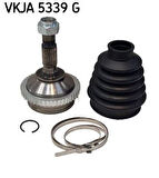 Skf Vkja5339G Aks Kafa Tamir Takımı P206 (Tekerlek Tarafı Dış Freze 21 Dıs. Tekerlek Tarafı İç Freze 22 Dıs. Conta Capı 48Mm. Uzunluk 141.5Mm) Dv4Td (1.4 Hdı) Tu3Jp Et3J4 (1.4 8V 16V) Abslı 48 Dış 98>