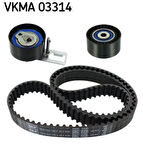 SKF VKMA03314 Triger Eksantrik Gergi Seti 206 T3E 208 207 DS3 C3 III DV4C Ford Fiesta 1.4TDCI Euro 5 Motor 139 Diş Kayış AV2Q8A615AB
