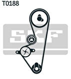 SKF VKMC03253 Eksantrik Gergi Seti Devirdaimlı 106 206 206 T3A C2 C3 C3 II Tu1Jp Tu1A 1.0 8V 1.1 8V 206 Plus 0816.F0