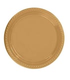 Premium Sunumluk Davet Ürünü PLASTİK TABAK 25 Lİ GOLD