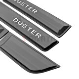 S-Dizayn Dacia Duster 2 Kapı Koruma Seti (Mat Krom) Yazılı 4 Prç 2018-2023 A+ Kalite