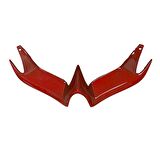 Yamaha R25 2014 - 2018 Uyumlu Winglet Kırmızı