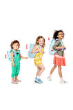 Skip Hop Desenli Unisex Bebek Bakım Çantası Çok Renkli