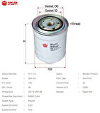 Sakura Fc1112 Yakıt Filtresi.Japon Corolla(E15. E18) Aurıs(E15. E18) 1.4 D4D 07- Avensıs(T27) 2.0 D4D 09-15 Verso(R2) 2.0 D4D 09-12 Pajero(V9) 3.2 Dı-D 07- Forester(Sh) 2.0 D 08-12 1.4 D4D 07-17