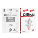 Kr Akademi TYT Türkçe Deneme ve AKM Dil Bilgisi Soru Bankası Seti 2 Kitap