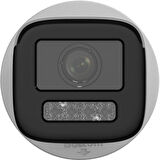 HILOOK IPC-B640HA-LZU, 4Mpix, 2,8-12mm  Motorize Lens, H265+, Dual Light, 50Mt Gece Görüşü, Dahili Mikrofon, PoE, IP67, IK10, Bullet, IP Kamera