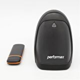 PERFORMAX PR-52, EL Tipi, Kablosuz, 2D, Imager,   Mini USB Dongle, Karekod Barkod Okuyucu