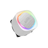 GAMDIAS AURA GL120 V2 WH, White Edition, 120mm,  RGB, 1 Fanlı, CPU Sıvı Soğutma