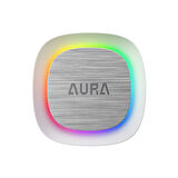 GAMDIAS AURA GL120 V2 WH, White Edition, 120mm,  RGB, 1 Fanlı, CPU Sıvı Soğutma