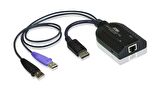 -ka7169  USB DisplayPort Sanal Medya KVM Adaptörü, Smart Card Desteği