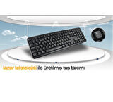  KM-3055 STANDART KLAVYE USB SİYAH