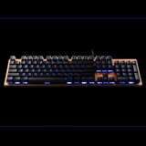 GAMDIAS AURA GK1, USB Kablolu, İngilizce,  Çok Renkli Arka Aydınlatma, Red Mekanik Switch, Brown Edition, Gaming Klavye