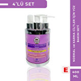 Normal ve Karma Ciltler İçin Yüz Bakım Seti - Günlük Cilt Temizliği ve Nem Desteği - Gözenek Sıkılaştırıcı ve Sebum Dengeleyici Etki - Pürüzsüz ve Canlı Görünüm İçin Özel Bakım - Hassas Ciltler İçin Uygun Formül - Doğal İçerikli Komple Cilt Bakım Çöz