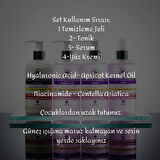 Normal ve Karma Ciltler İçin Yüz Bakım Seti - Günlük Cilt Temizliği ve Nem Desteği - Gözenek Sıkılaştırıcı ve Sebum Dengeleyici Etki - Pürüzsüz ve Canlı Görünüm İçin Özel Bakım - Hassas Ciltler İçin Uygun Formül - Doğal İçerikli Komple Cilt Bakım Çöz