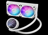  ROG RYUO III 240 ARGB ANIME MATRIX LED EKRAN ADRESLENEBİLİR RGB FAN ROG ARGB CPU SOĞUTUCUSU BEYAZ