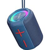 S-LINK SL-S79 Roll, Mavi, 6W, USB,TF Kart, Type-C, 1200mAh Batarya, RGB Aydınlatma, IPX5 Waterproof, Bluetooth V5.3, Kablosuz, Taşınabilir, Speaker